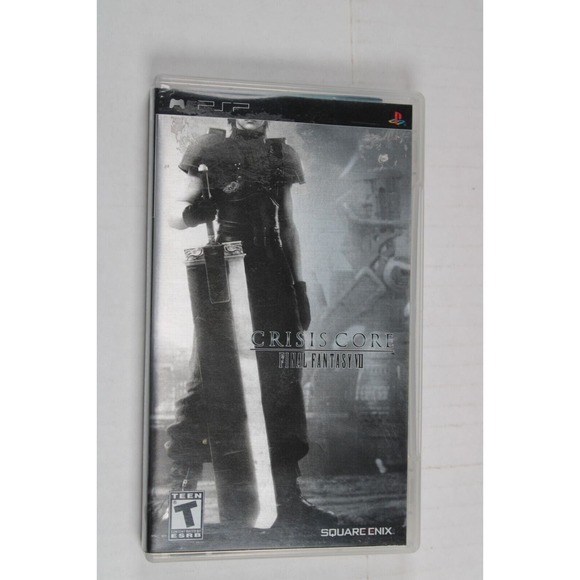 Crisis Core: Final Fantasy VII 7 Metallic Silver Cover Ltd. Edition Sony PSP